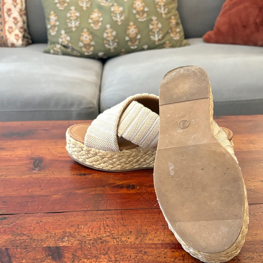 Universal Thread Cream Espadrille Sandals - Picture 4 of 5